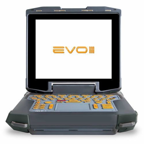 Ecografo veterinario portatile - EVO III  - E.I. Medical Imaging - multiuso / per equini / con doppler a colori