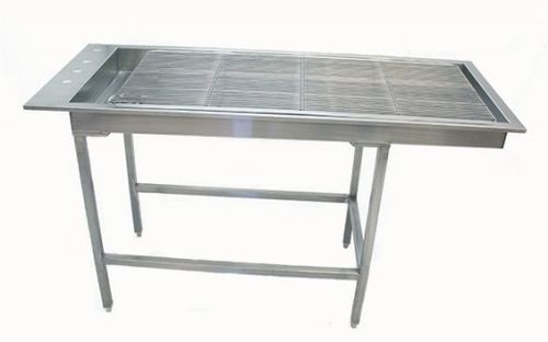 Lettino da visita veterinario - D100-95 - Tristar Vet - con lavabo