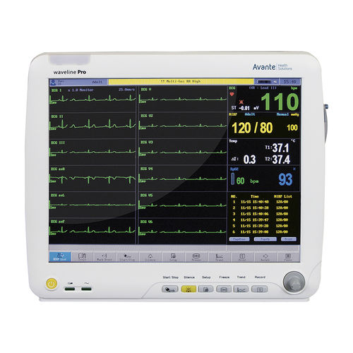 Monitor di segni vitali portatile - Waveline Pro - DRE Veterinary - da tavolo / TEMP / ECG