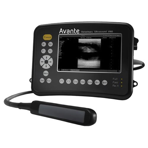 Ecografo veterinario portatile - V900 - DRE Veterinary - multiuso / per equini / in bianco e nero