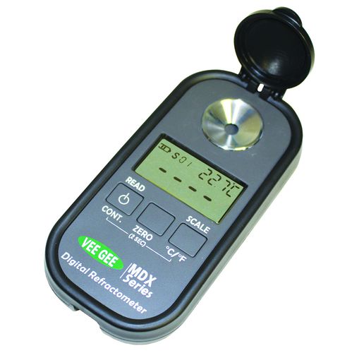Refrattometro digitale - MDX-101 - VEE GEE Scientific - da laboratorio / per l'industria agroalimentare / per analisi ambientale