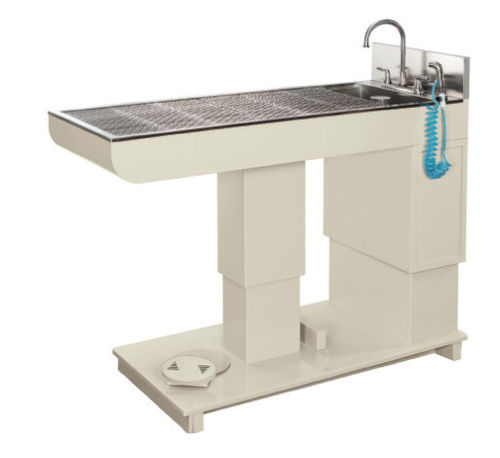 Lettino da visita veterinario - HI-LO - Olympic Veterinary - elettrico / ad altezza regolabile / con lavabo
