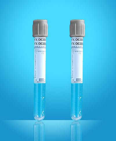 Provetta per prelievi per analisi della glicemia - Beijing Hanbaihan Medical Devices Co.,LTD - cilindrico / al plasma / in vetro