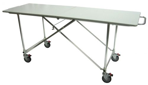 Tavolo per preparazione salme - 227 kg - Affordable Funeral Supply - rettangolare / su rotelle