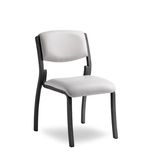 Sedia per mensa - Silver Age - Borgo - ergonomica / impilabile
