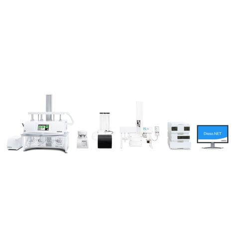 Tester di dissoluzione automatico - HPLC On-/Offline System - ERWEKA GmbH - per l'industria farmaceutica / da banco / digitale