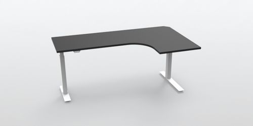 Scrivania angolare - RISE S2 - ISE Group - elettrica / ad altezza regolabile