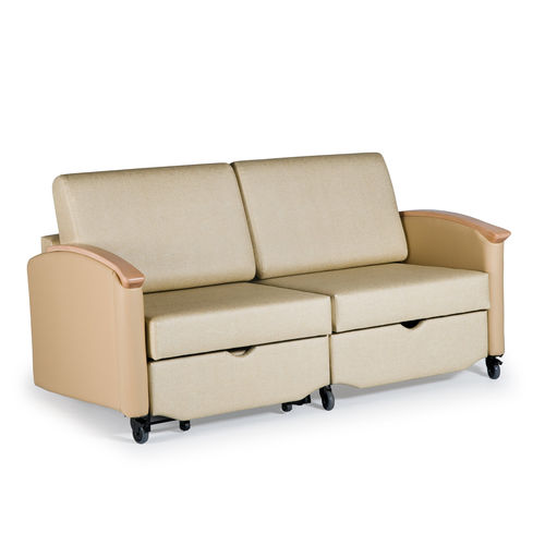 Divano letto per camera di degenza - HARMONY HA2821L - La-Z-Boy Contract Furniture - 2 posti