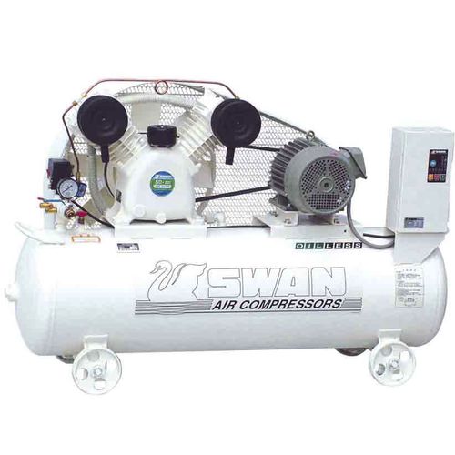 Compressore d'aria per odontoiatria - SD series - TONG CHENG IRON WORKS CO.,LTD - con rotelle / senza olio