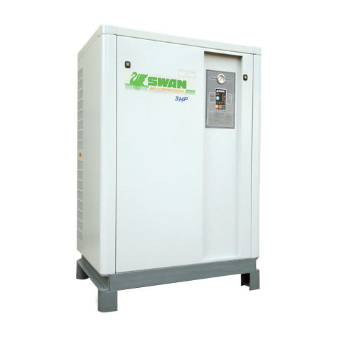 Compressore d'aria medico - SDC series - TONG CHENG IRON WORKS CO.,LTD - silenziato / senza olio / con scatola insonorizzata