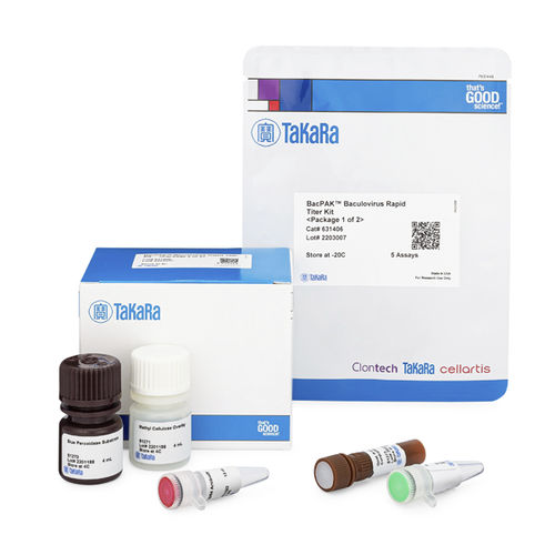 Kit di test per malattie infettive - BacPAK™ - TAKARA - virale / di cellule / ELISA