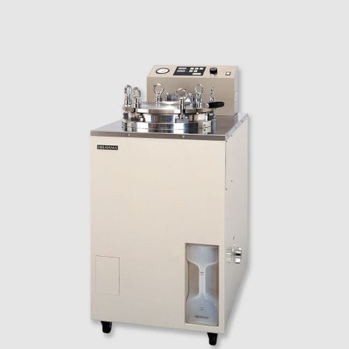 Autoclave da laboratorio - HB-305M - HIRAYAMA - a vapore / con rotelle