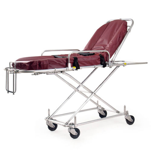 Barella con carrello per ambulanze - 30-NM - Ferno Canada Inc. - manuale / ad altezza regolabile / con schienale regolabile