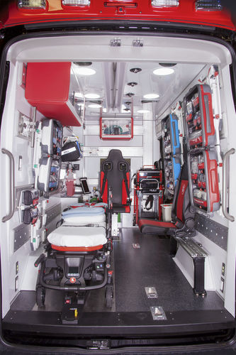 Ambulanza modulare - iNTRAXX - Ferno Canada Inc. - con ossigenoterapia