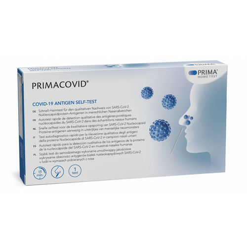 Kit di test per diagnosi COVID-19 - 200063-1 - PRIMA Lab - per antigeni / per proteine nucleocapsidiche / SARS-COV-2