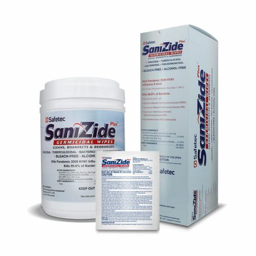 Salvietta detergente per pavimenti e altre superfici - SaniZide Plus® - Safetec of America