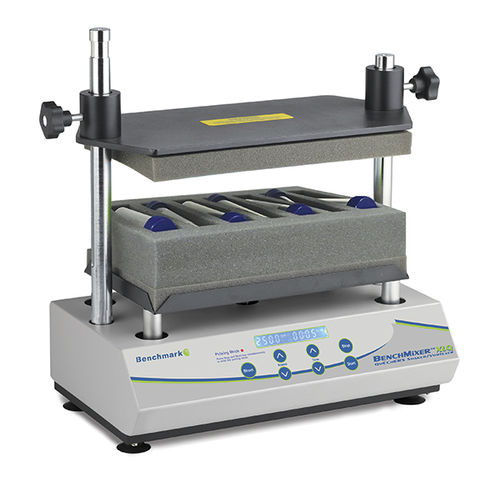 Miscelatore di laboratorio a vortice - BenchMixer XLQ - BENCHMARK SCIENTIFIC - digitale / da banco / per tubi