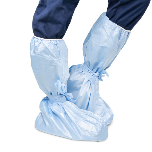 Copriscarpa con gambale in polietilene - 355-15 - Dukal Corporation - antiscivolo