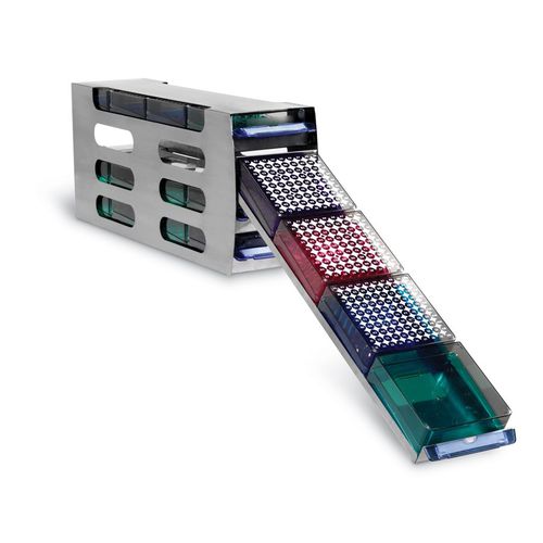 Rack da laboratorio per scatole di congelamento - HEA2864 - HEARTHROW SCIENTIFIC - per congelatore da laboratorio
