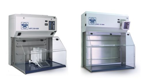 Cabina di sicurezza citotossica classe I - HFC-SH 900, HFC-S 1300 - Weiss GWE GmbH - di pesatura / da tavolo