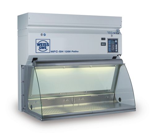 Cappa per laboratorio di istopatologia - HFC-S 1200 Patho - Weiss GWE GmbH - da laboratorio / da banco