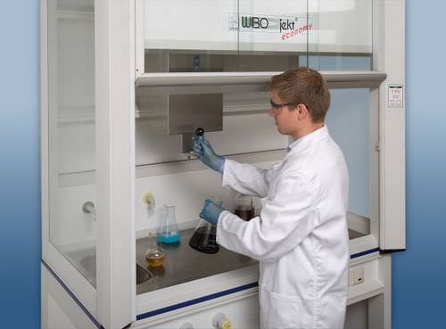 Cappa per aspirazione chimica - WIBOjekt EL - Weiss GWE GmbH - da laboratorio / da terra