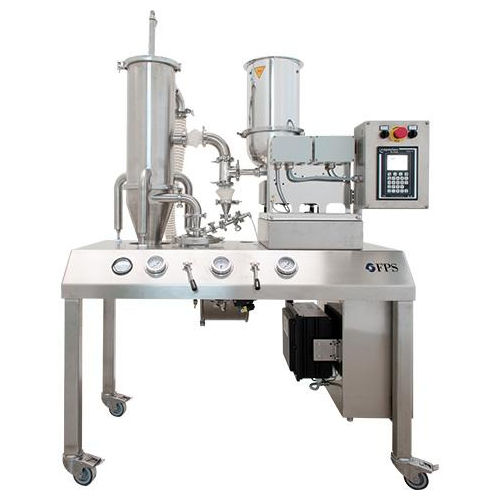 Sistema di micronizzazione a spirale a getto d'aria - PilotMill-4 - FPS Pharma - da laboratorio / per l'industria farmaceutica / pilota