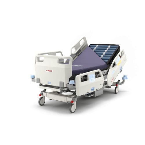 Letto per terapia intensiva - Essenza 300 LT - LINETT - elettrico / ad altezza regolabile / con rotelle