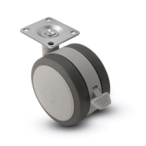 Ruota in gomma - SOFTECH - MEDCASTER - girevole / con freno
