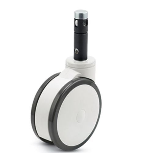 Ruota per letto di ospedale - Primacy Twin - MEDCASTER - in poliuretano / in alluminio / con freno
