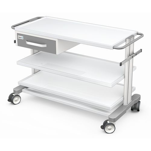Carrello medico - APAR-3 - TECHMED - ospedaliero / per apparecchio / di servizio