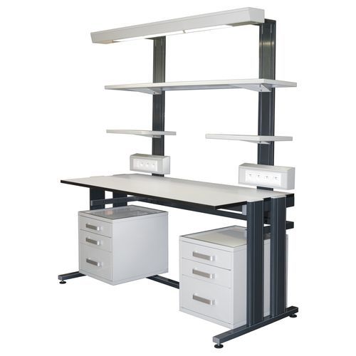Workstation da laboratorio per ricerca scientifica - APAR-4 series - TECHMED - modulare / da terra