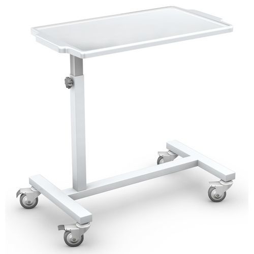 Tavolino servitore ad altezza regolabile - SP-1/ABS - TECHMED - con rotelle / ad azionamento pneumatico / ad azionamento manuale
