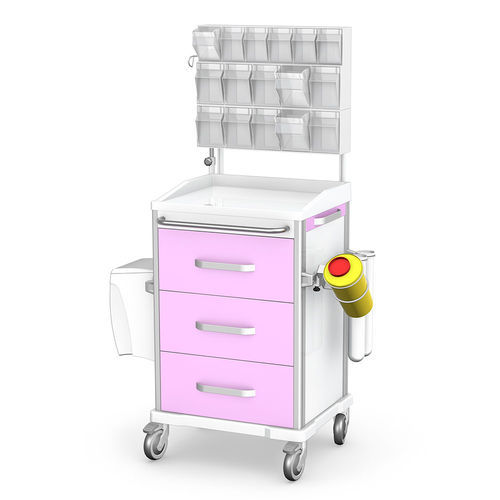 Carrello medico - AVIT series - TECHMED - per anestesia / ospedaliero / per farmaci