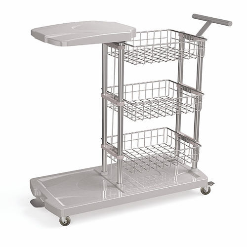 Carrello portabiancheria per sacchi sporchi - MB-03 - TECHMED - medico / da trasporto / per biancheria