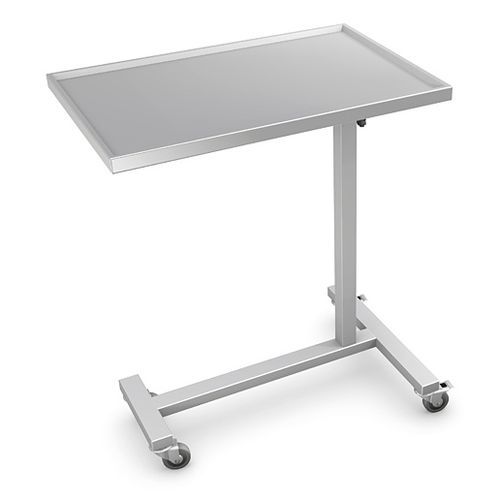 Tavolo portastrumenti in acciaio inossidabile - E-02 series - TECHMED - in metallo / manuel