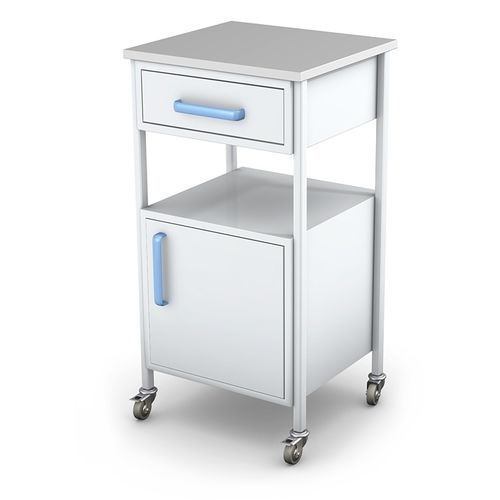 Comodino con rotelle - WD-2 series - TECHMED - con armadietto / con cassetti