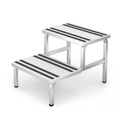 Predellino antiscivolo - PO-02 - TECHMED - in acciaio inossidabile