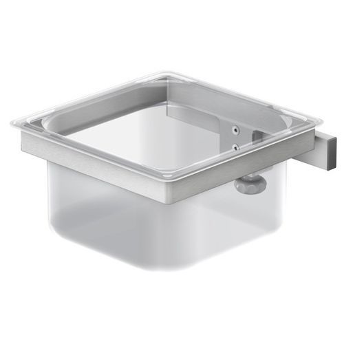 Contenitore per rifiuti - UPK-03TW - TECHMED - in acciaio inossidabile
