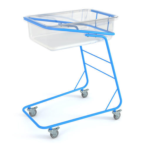 Culla pediatrica con rotelle - BM0 series - TECHMED - trasparente