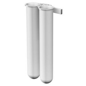 Contenitore portacateteri - PC2-03 - TECHMED - in polipropilene / in alluminio / doppio