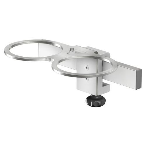 Supporto per catetere - PC2-01 - TECHMED - murale / doppio / in acciaio inossidabile