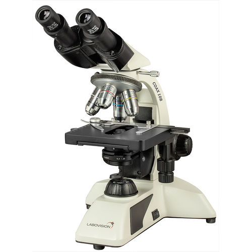 Microscopio ottico - COAX 10B - Labovision Microscopes - da laboratorio / trinoculare / con obiettivo piano
