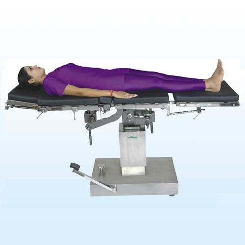 Tavolo operatorio universale - TMI-1203 - TECHNOMED INDIA - idraulico / basculante / con sistema di sollevamento