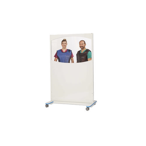 Pannello schermante di radioprotezione raggi X - OptiClear™ - Wolf X-Ray Corporation - mobile / con finestra / 0.50 mm