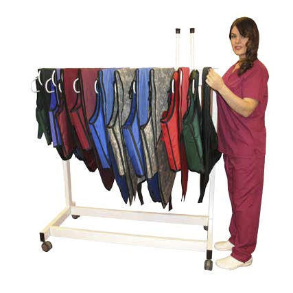 Portagrembiuli piombati con rotelle - 16412 - Wolf X-Ray Corporation
