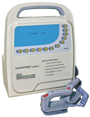 Defibrillatore esterno manuale - CardioStart CS83xVet - Digicare Animal Health - veterinario