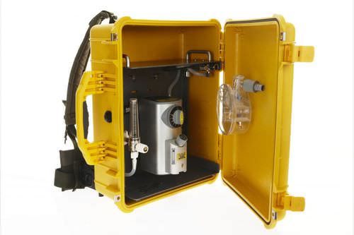 Apparecchiatura per anestesia veterinaria trasportabile - Stinger Backpack - Advanced Anesthesia Specialists