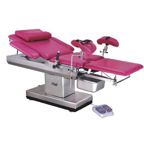 Letto da parto - DH-C102A-04 - KANGHUI MEDICAL TECHNOLOGY - elettrico / ad altezza regolabile / a 3 sezioni