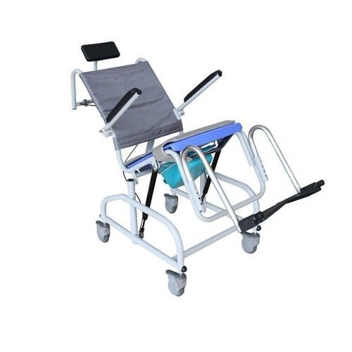 Sedia con braccioli - JY-XZC-01-2 - KANGHUI MEDICAL TECHNOLOGY - con rotelle / con poggiapiedi / girevole